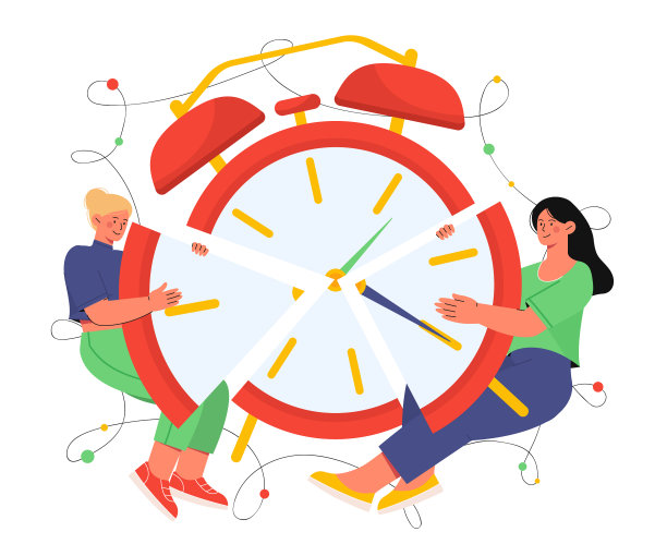 有时间管理观念的人图片下载