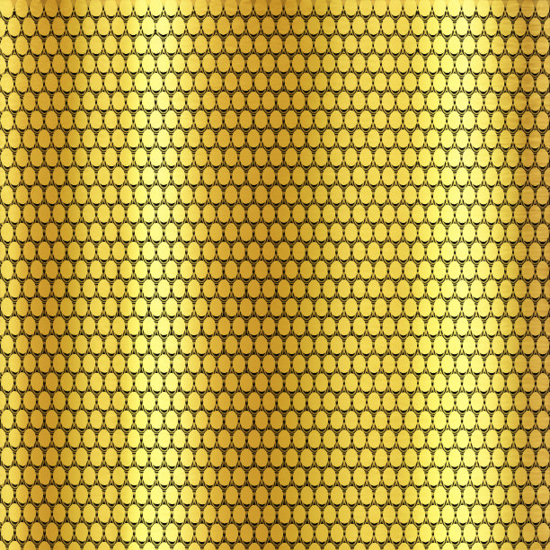 闪亮的金色背景与椭圆形状图片下载