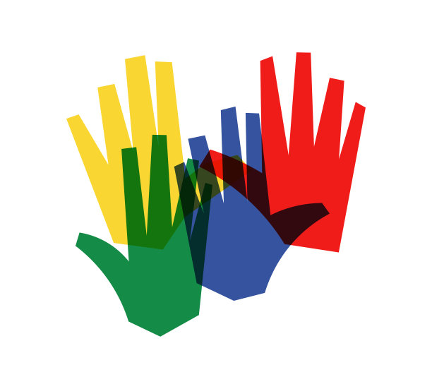 人手多色图片下载