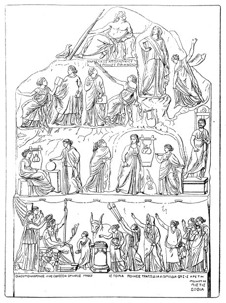 荷马的神化——古典和新古典艺术中的场景，表现了诗人荷马的神化或提升到神的地位图片下载