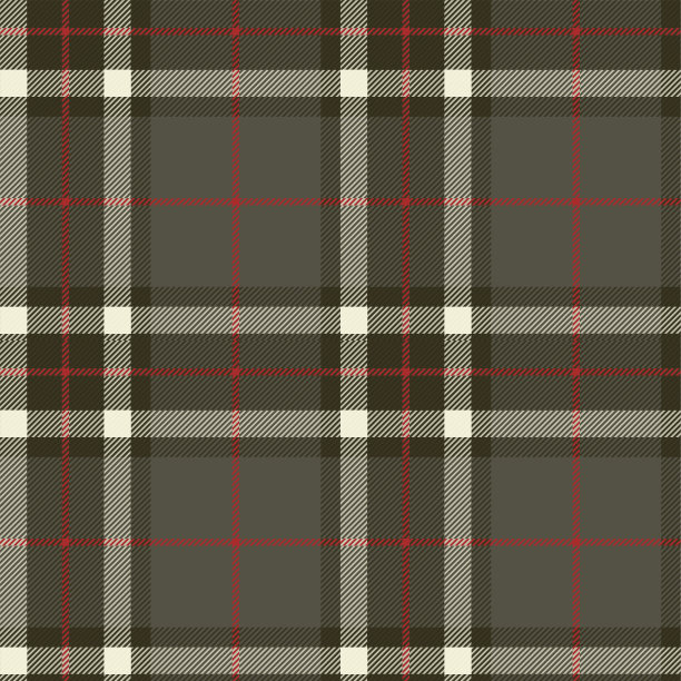 汤普森苏格兰格子花格图案织物Swatch图片下载