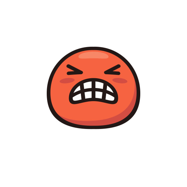 表情符号可爱的颜色和线条艺术图片下载