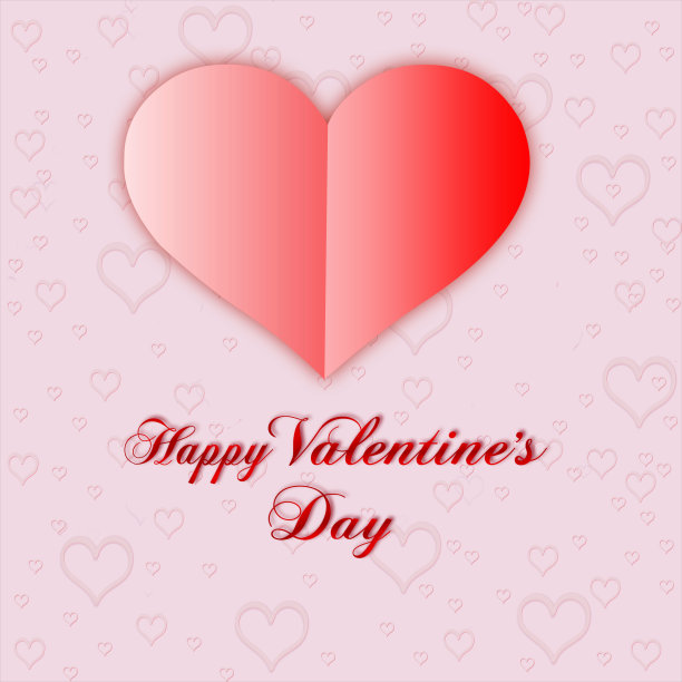 情人节快乐的背景。图片下载