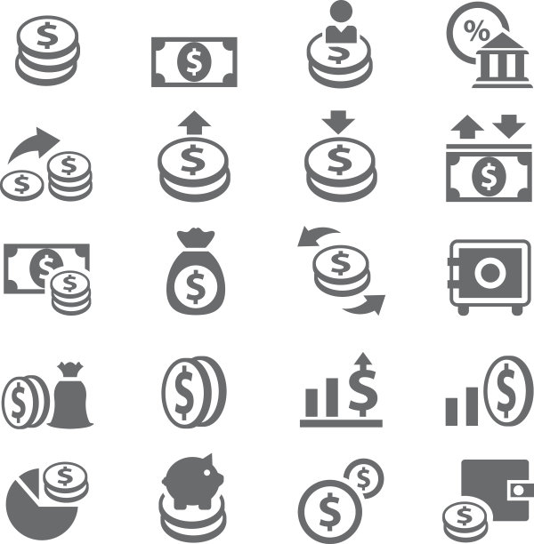 金融的图标图片下载