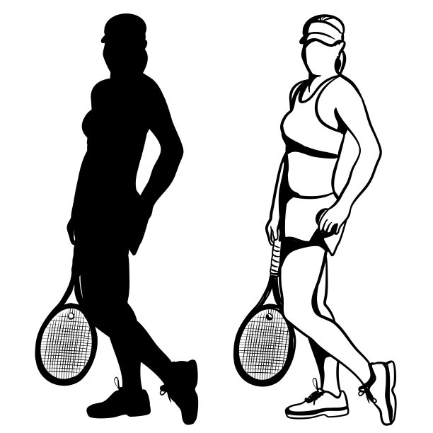 打网球的人图片下载