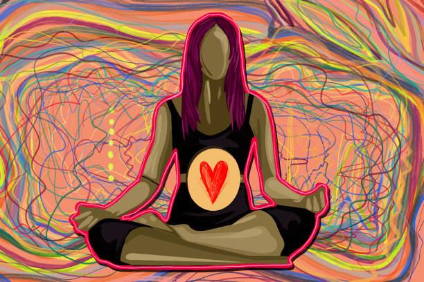 孕妇瑜伽呼吸图片下载