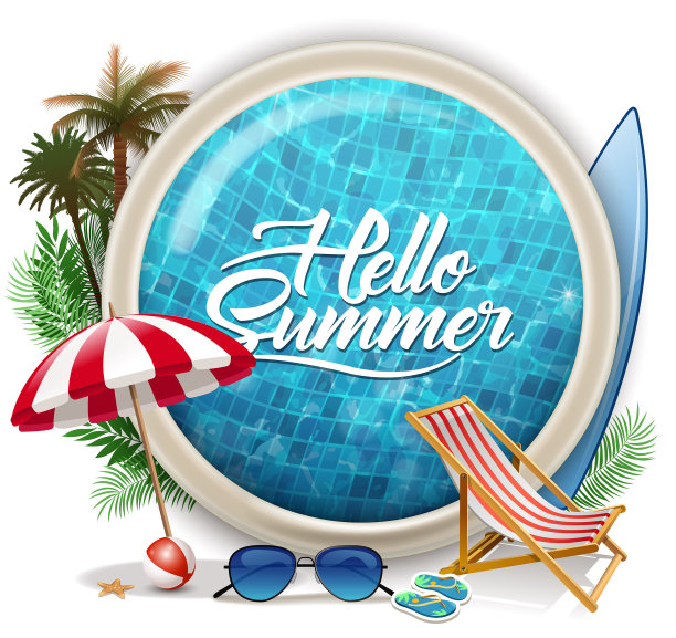 游泳池灯图片下载