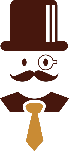 老式侦探标志图标图片下载