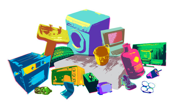 飞倾倒或垃圾场图片下载