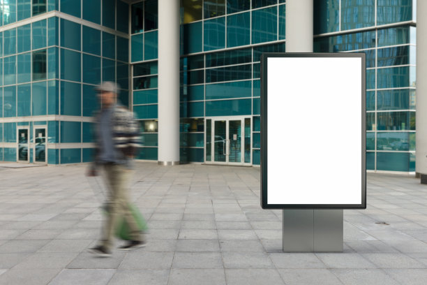 空白街头广告牌海报图片下载