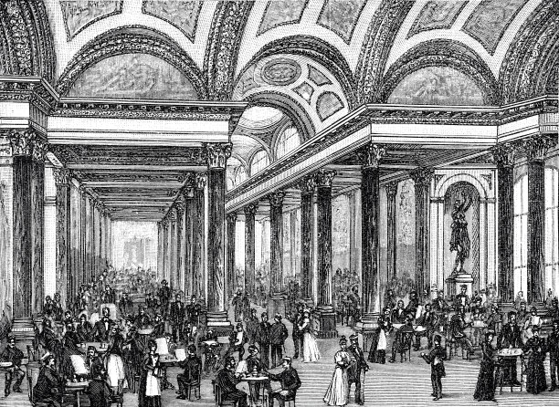 慕尼黑，卢伊特波尔德咖啡厅图片下载