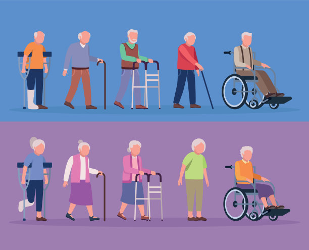 老年病学十名老人图片下载