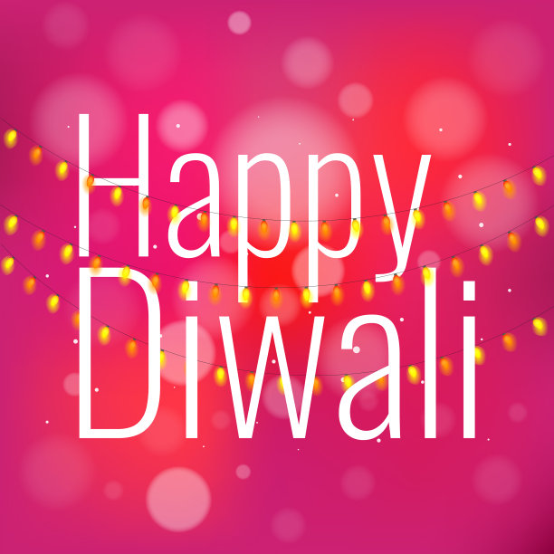 排灯节庆祝模板图片下载