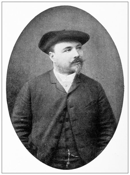 法国古玩旅行照片:比利牛斯山，卢尔德，酒店管理员肖像图片下载