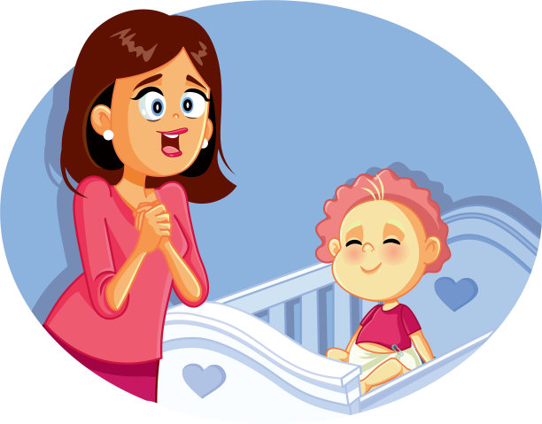 快乐的妈妈带着微笑罢图片下载