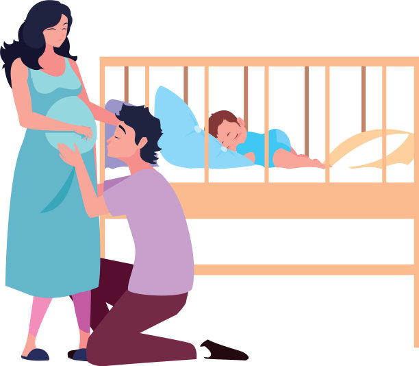 怀孕夫妇，怀孕和产妇图片下载