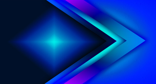 抽象蓝色阴影几何背景。图片下载