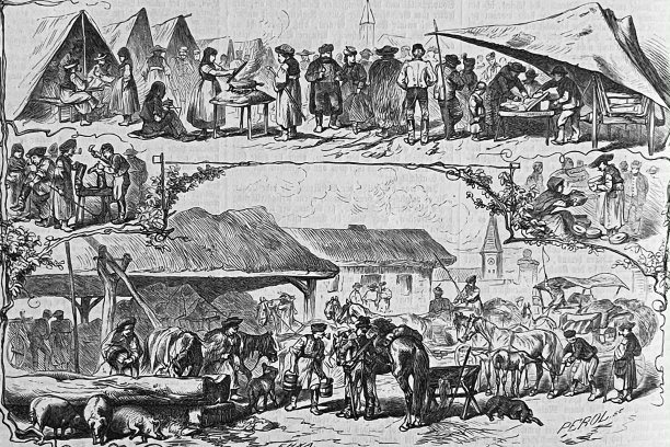 市场在匈牙利，综合形象图片下载