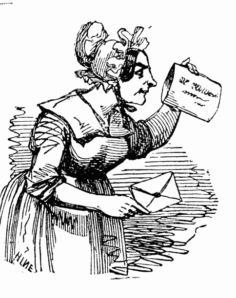 女仆好奇地打开了给老板的一封信图片下载