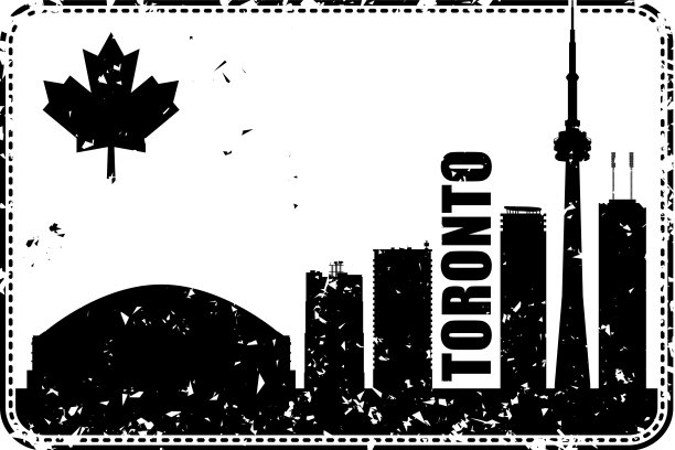 多伦多的邮票图片下载
