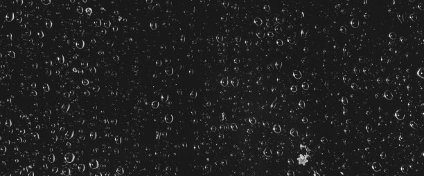 玻璃上雨滴的极简灰度背景图片下载