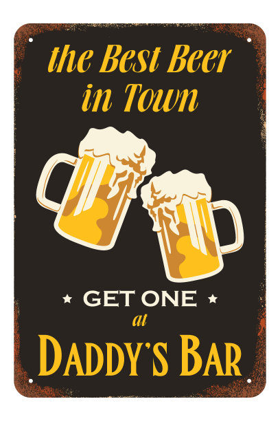 矢量风化锡海报插图。图片下载