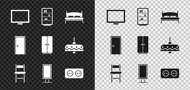 在桌子图书馆书架上设置相框大图片下载