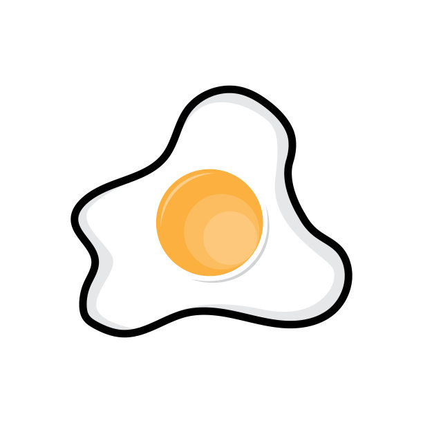 鸡蛋标志设计，矢量花园农场农业，简单的符号模板图片下载