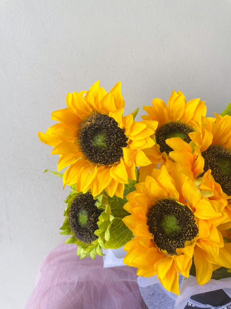向日葵兰花人造花图片下载