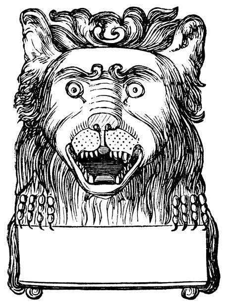 18世纪，巴顿咖啡馆里的《卫报》狮子头意见箱图片下载