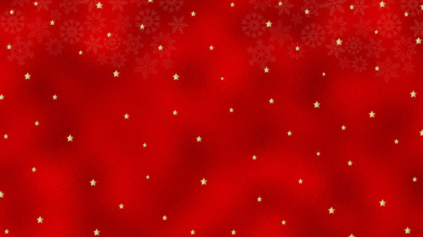 圣诞背景与雪花和金色的星星图片下载
