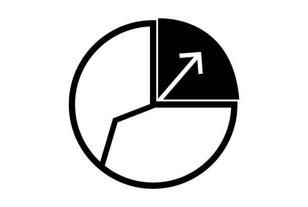 圆形图形平面图标商业符号艺术黑色轮廓标志艺术图片下载