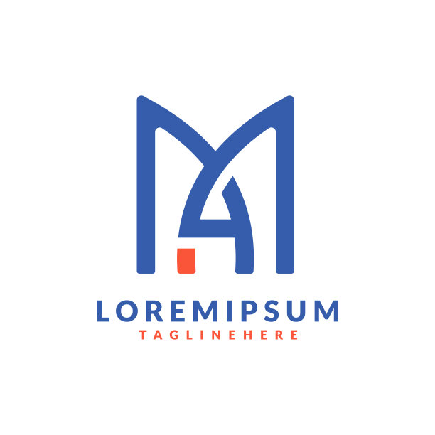 首字母MA或AM标志图片下载