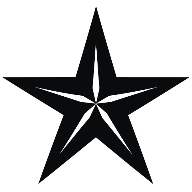 星图标矢量插图图标平面风格孤立的背景图片下载