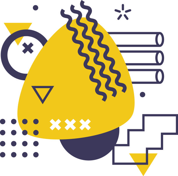 抽象构图用几何图形和图片下载