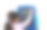 亚洲小女孩在白底的空白黑板上写ABC。教育的概念。后面的观点。图片下载