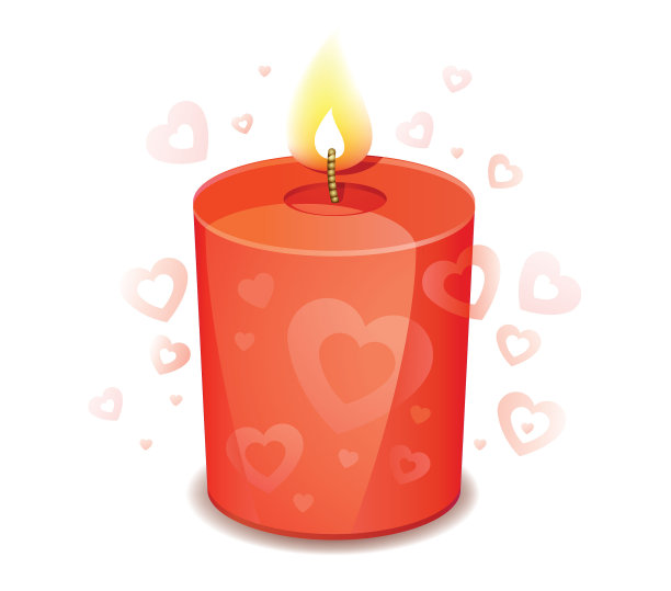 情人节红烛图标图片下载
