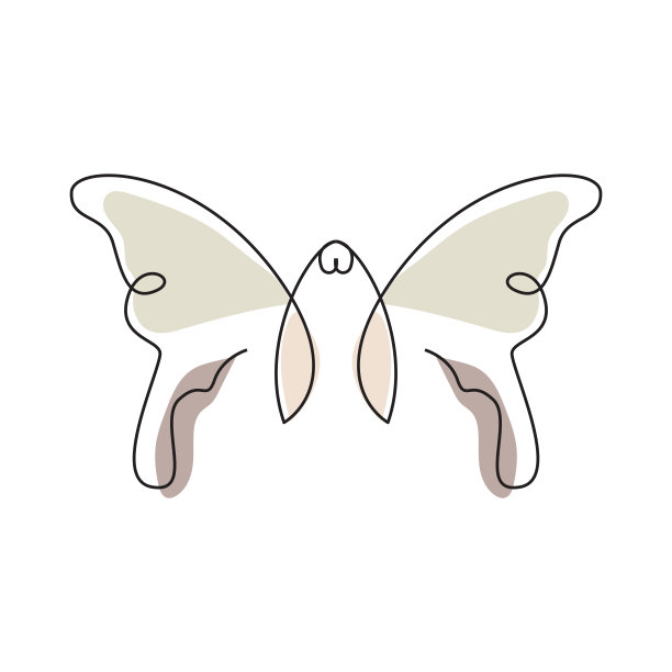 采购产品蝴蝶标志，动物设计与美丽的翅膀，装饰动物，产品品牌图片下载