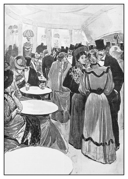 古董插图:咖啡图片下载