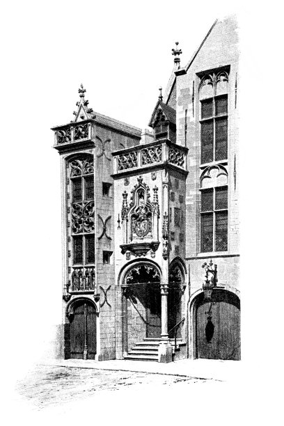 比利时布鲁日的城市图书馆图片下载