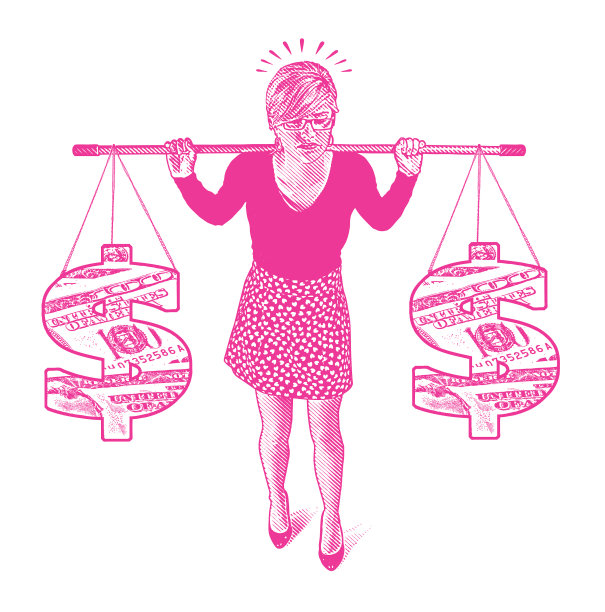 因经济通货膨胀而沮丧的妇女图片下载