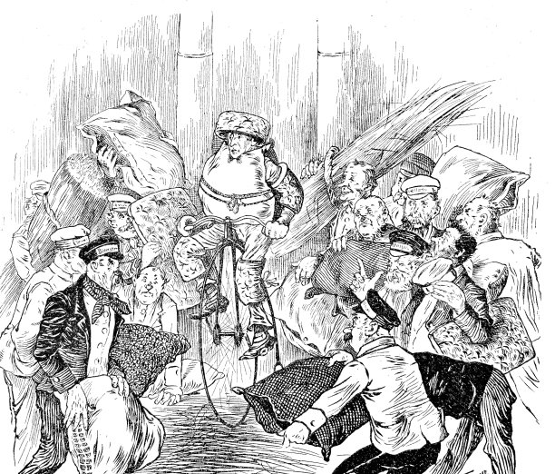 一名男子在恐惧中学会了如何骑一辆前轮没后轮的自行车图片下载