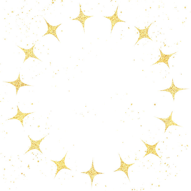 金碧辉煌的金色框架材料图片下载