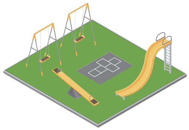 等距操场图片下载