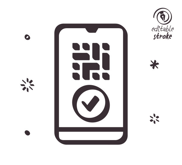 有趣的线说明扫描二维码图片下载