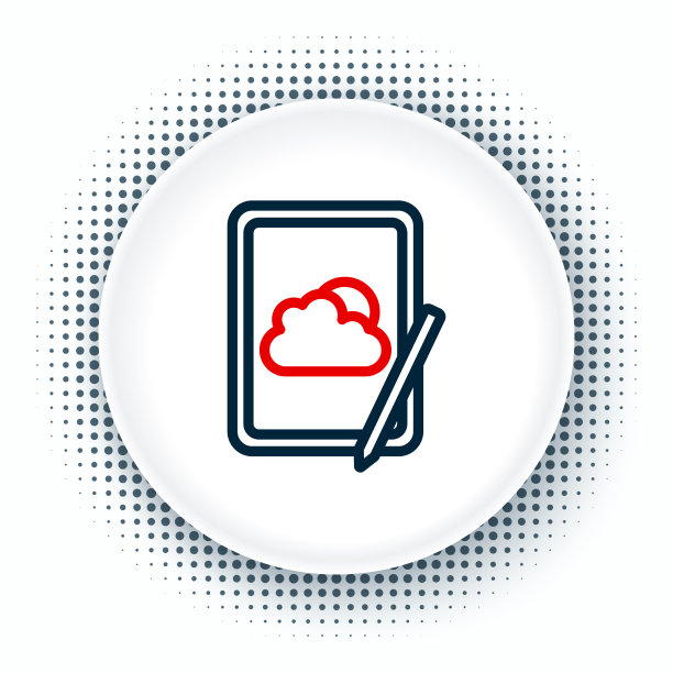 线天气预报图标孤立在白色图片下载