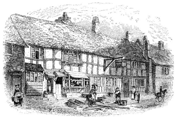 莎士比亚的出生地，英格兰埃文河畔的斯特拉特福图片下载