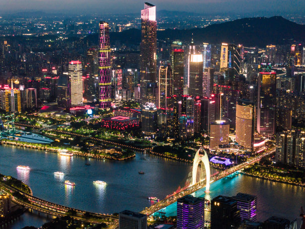 广州城市天际线图片下载