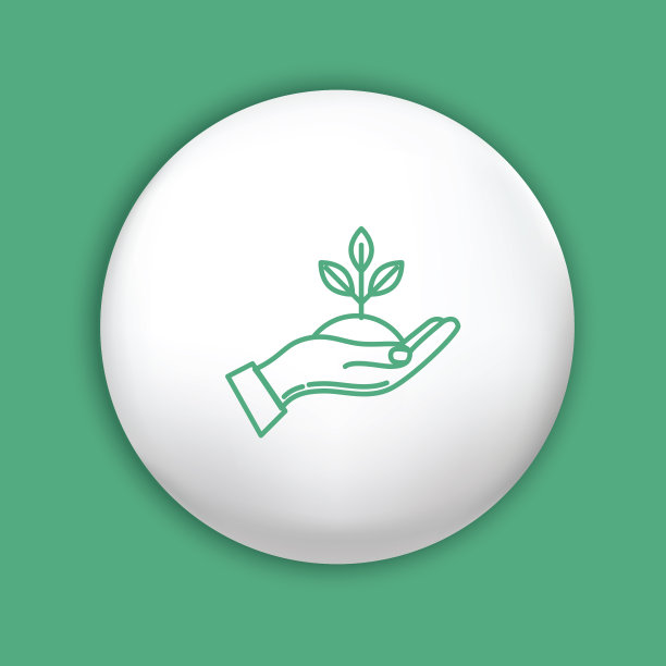 环境细线图标-手持工厂图片下载