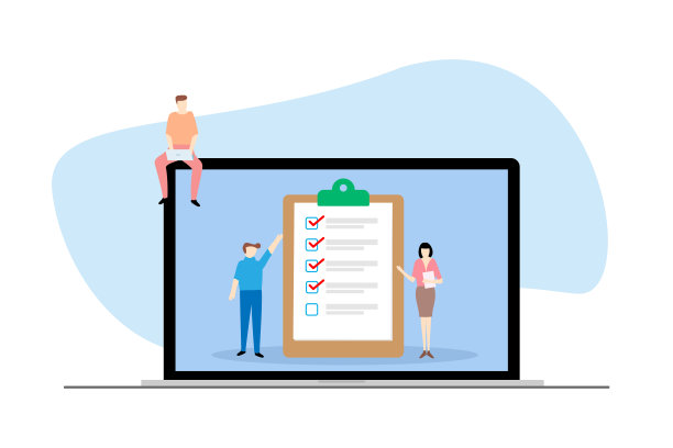 核对板与人合作图片下载